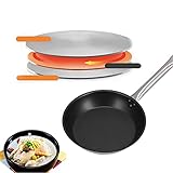 Eatbuy Professional Cookware Edelstahl-Bratpfanne, antihaftbeschichtet, hitzebeständig,...