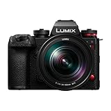 Panasonic LUMIX S1II Vollformat Kamera, 4K 120p, 5.1K 60p Open Gate Video, 24MP, Active I.S, 4:2:2...