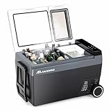 MUDIRO Kompressor Kühlbox 45 L, 12/24 V und 100-240 V Kühltasche Elektrisch, bis -20 °C für...