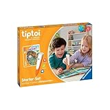 Ravensburger - tiptoi® – Starter-Set – Leser + Buch Ich entdecke die Dinosaurier –...