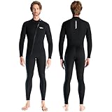 Neoprenanzug 3mm Vollständiger Neoprenanzug Herren Neopren Tauchanzüge Sretch Langarm warm halten...