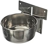 Nobby Edelstahlnapf zum Einhängen mittel, Ø 12,5 cm, 0,60 ltr.