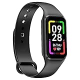 Blackview Smartwatch Herren Damen, Wasserdicht Fitnessuhr 1,47 Zoll Farbdisplay, Fitness Tracker mit...