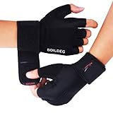 boildeg Fitness Handschuhe,Trainingshandschuhe,Gewichtheben Handschuhe für Bodybuilding...