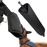 Hundebisshülsen for Hundetraining, Armmanschette, Sackleinen-Armschutzhüllen for...