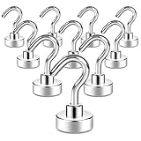 Neosmuk Magnethaken,11kg Extra Stark Magnet Haken für Grill, Neodym für Gadgets,Gross Magnetischer...