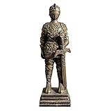 ACAREY Mittelalterliche Ritter Skulptur Harz Schmuck Ritterstatue Mittelalter Für Wohnzimmer Büro...