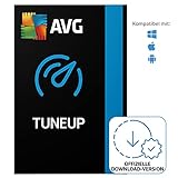 AVG TuneUp 2024 - Junk-Dateien entfernen und das System beschleunigen - für Windows, macOS, iOS und...