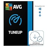 AVG TuneUp 2024 - Junk-Dateien entfernen und das System beschleunigen - für Windows, macOS, iOS und...