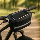 FZSECRIU lenkertasche Fahrrad，fahrradtasche Lenker，Cube ebike Korb，wasserdichte Herren Damen...