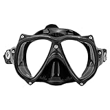 Aqua Lung TEKNIKA - Erwachsenen-Tauchmaske aus gehärtetem Glas, Stoßfester Rahmen, Einfaches...