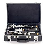 Klarinetteninstrument Klarinette Aus Versilbertem Ebenholz Mit G-Klappe Professionelle...