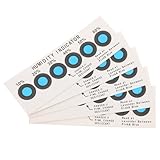 Artibetter Universelle Feuchtigkeitsmesskarte 20 Stück mit Wasserempfindlicher Farbänderung...