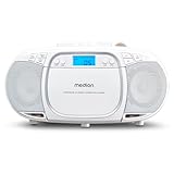 MEDION E66476 Stereo Sound System (Boombox, CD-Player, MP3, Kassette, tragbarer Kassettenspieler...