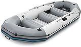 LEDSIX Schlauchboot-Floß Mit Luftpumpen-Seilpaddel, Schlauchboot-Kanu, Schlauchboot Für Erwachsene...