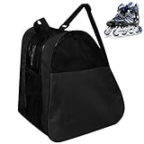 ADERTOS Inliner Tasche Rollschuhetascher Schwarz Skatertasche Skischuhtasche mit Verstellbar...