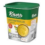 Knorr Gemüse Kraftbouillon (Gemüsebrühe mit Suppengrün, rein pflanzlich, vegan) 1er Pack (1 x 1...