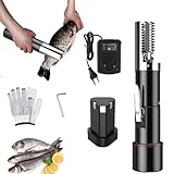 Mocoli Fischentschupper, Entschupper für Fisch Fischschuppen Entferner Elektrischer Fischschupper...