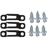 Hohopeti 50 Satz Verdeckte Schrankschrauben aus Langlebigem Material für Schrank und...