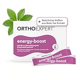 Orthoexpert energy-boost | B12 Vitamin Hochdosiert + Koffein Pulver + Magnesium | Energy Pulver |...