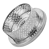 Veemoon Edelstahl Wasserpumpen Siebfilter für Tauchpumpen Feinmaschiges Poolpumpen Filternetz mit...