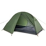 Naturehike Ultraleichtes Zelt Trekkingzelt für 1 Personen Zelt 3-4 Saison für Camping Wandern...