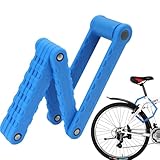 Kompaktes faltbares Fahrradschloss, 8 Abschnitte, strapazierfähig, Diebstahlschutz,...
