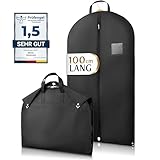 Bruce.® Premium Kleidersack | 100 x 60 cm | Hochwertige Kleiderhülle für Anzug, Jacke und Kleid |...