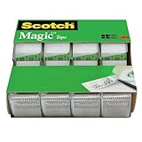 Scotch® Magic™ Klebebandabroller, 1,9 x 2,159 cm, 4 Rollen
