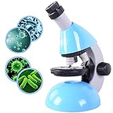 Emarth Mikroskop für Kinder und Jugendliche, Einsteiger Biologisches Mikroskop mit 40- bis zu...