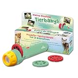 moses. Kleine Diashow Tierbabys, Projektor-Taschenlampe für Kinder, 24 Bildmotive mit den...