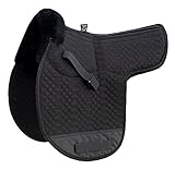 Engel Reitsport | SADEK1AP-VSS-SCH-SCH | Lammfell Satteldecke | Korrektur Aufpolsterbar | Fell in...
