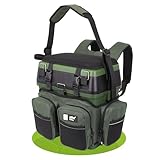 Zite Fishing [Multi Angelkoffer-Rucksack & Sitz-Kiepe in 1] Angeltasche inklusive 4x Tackle-Angelbox...