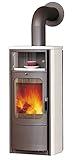 HARK Kaminofen/Dauerbrandofen, Opera-B, 5 KW, Titan/creme-weiß
