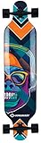 Schildkröt Longboard Freeride 41, Design: Cool Chimp, 9-Fach verleimtes Ahorn, Komplettboard mit...