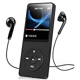 Bluetooth 5.0 MP3 MP4 Player, Tragbarer HiFi Musikplayer, Integrierte HD Lautsprecher, UKW Radio, ,...