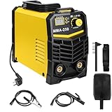 Elektroden Schweißgerät 250A, MMA Elektrodenschweißgerät 220V, IGBT Inverter Schweißgerät mit...