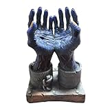 BestAlice 8,66 Zoll Halloween-Zombie-Hände-Statuen, Halloween-Zombie-Armpfähle-Skulptur für...