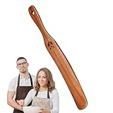 Teigschaber – tragbarer Holzstab | Schaber für schmale Dose und Spatel für Brotbesen, dünnes...