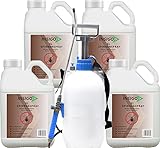 Insigo Spinnenspray 4x5 Liter + 5L Sprüher | Effektiv Spinnen vertreiben | Anti Spinnenspray für...