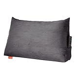 sleepling Rückenkissen Cord Optik, Keilkissen für Bett und Sofa, Lendenkissen, dreieckiges...