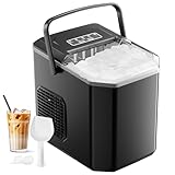 Eiswürfelmaschine, Eiswürfelbereiter Ice Maker 6-13Min Produktionszeit Ice Cube Maker, Eiswürfel...