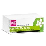 Cetirizin AbZ 10 mg Filmtabletten: Zur Behandlung von Heuschnupfen und chronischer Nesselsucht, 100...