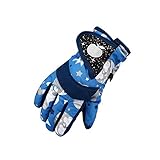 Winterhandschuhe für Kinder Jungen Mädchen Winddichte Skihandschuhe für 3-7 Jahre Warme...
