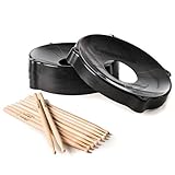 Kawanyo – Ballschale 5er Set mit Drumsticks für Gymnastikbälle als Wegrollsperre –...
