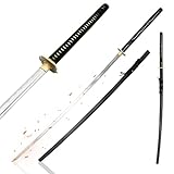Swords and more Handgeschmiedetes Odachi - langes Samuraischwert mit Holzscheide, 173 cm,...