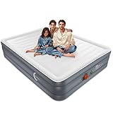 LunaDream Eclipse Series Queen Luftmatratze mit USB Wiederaufladbare Eingebaute Pumpe, Kabellose...