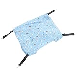 VALICLUD Verstellbares Katzen Hängebett aus Unbedenklichem Stoff Doppellagige Schlafhängematte...