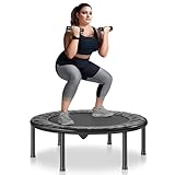VEVOR Faltbares Mini-Trampolin Fitness-Rebounder 934 mm, 100 kg belastbares Trainingstrampolin,...