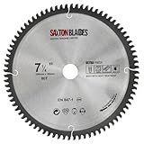 Saxton TCT Negativrechen/Haken, Rundklinge, 190 mm x 80 Zähne